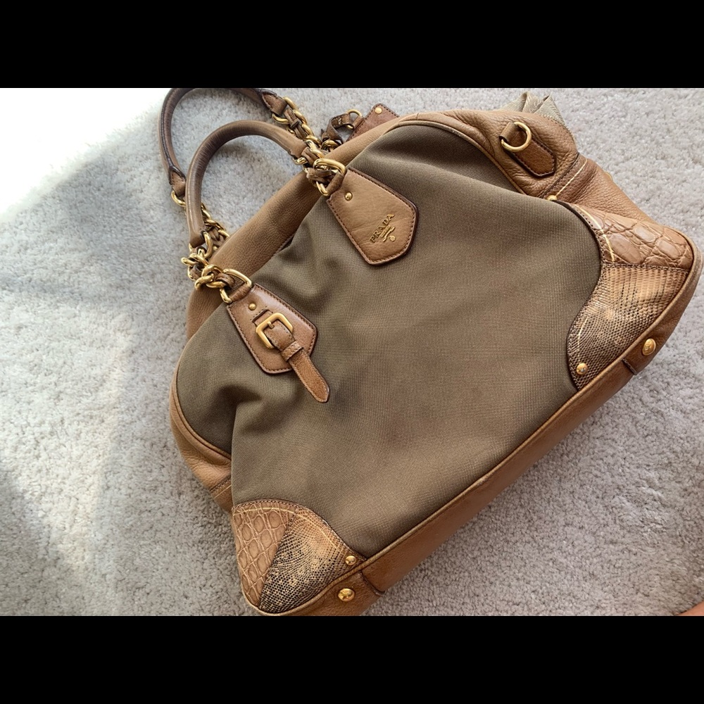 VINTAGE PRADA HOBO - Picture 2 of 7